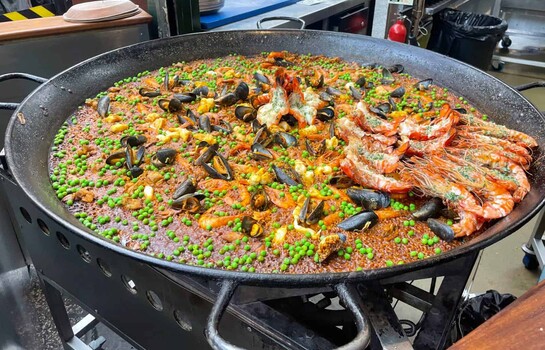 La paella m&aacute;s viral de Londres no la cocinan espa&ntilde;oles