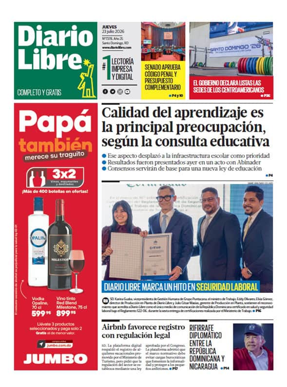 Día Jueves, 19 de Febrero de 2026 Edición 7251.