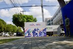 Alcald&iacute;a del DN inaugura parque Paseo Para&iacute;so con mural dedicado a los Juegos Centroamericanos
