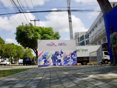 Alcaldía del DN entrega parque con mural a los juegos Centroamericanos