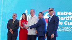 Reconocen a AES Dominicana por la excelencia en sus est&aacute;ndares de seguridad