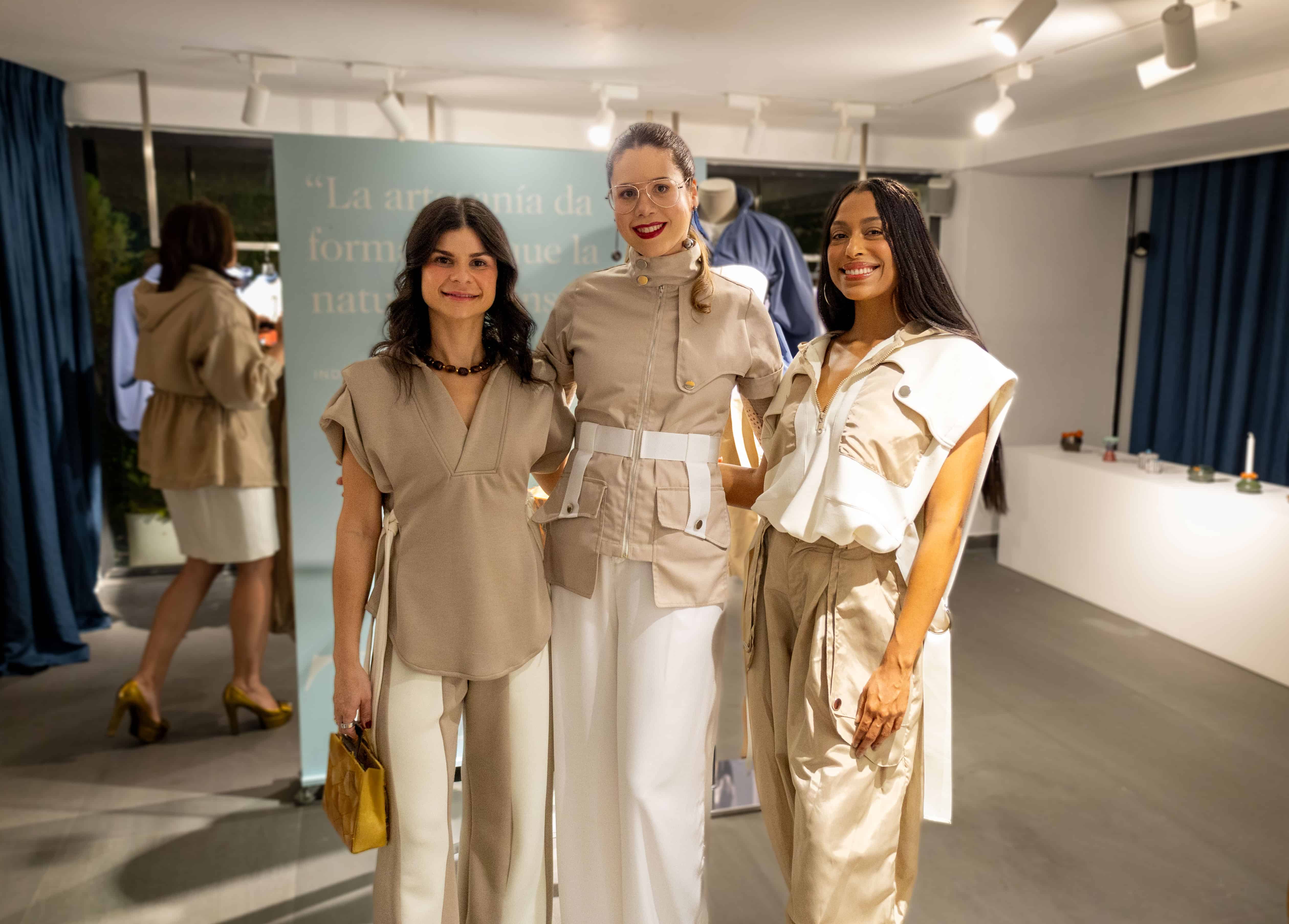 Sarah Aybar, Laura Gerardino y Cynthia Guzmán.
