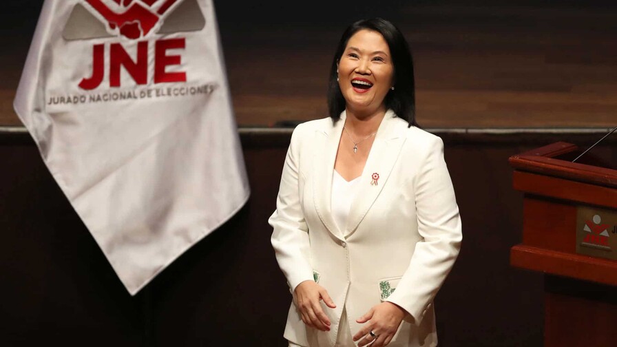 Keiko Fujimori declara su absoluto respeto a la separación de poderes en Perú Keiko Fujimori declara su absoluto respeto a la separación de poderes en Perú