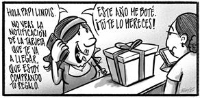 Caricatura de Noticiero Poteleche 25 julio 2026