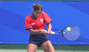 Coraz&oacute;n y raqueta: El tenis dominicano brilla en su estreno en el Parque del Este
