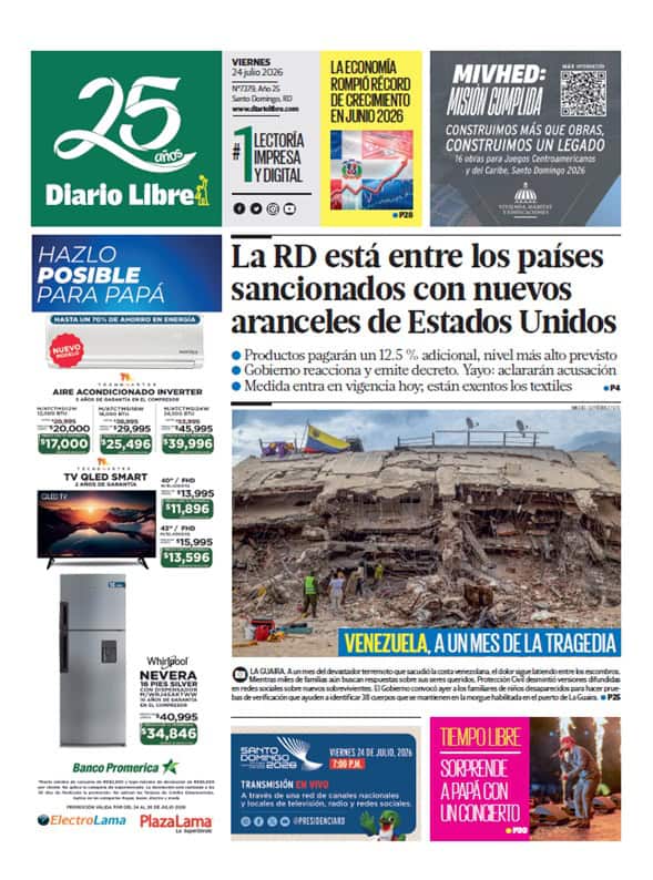 Día Jueves, 19 de Febrero de 2026 Edición 7251.