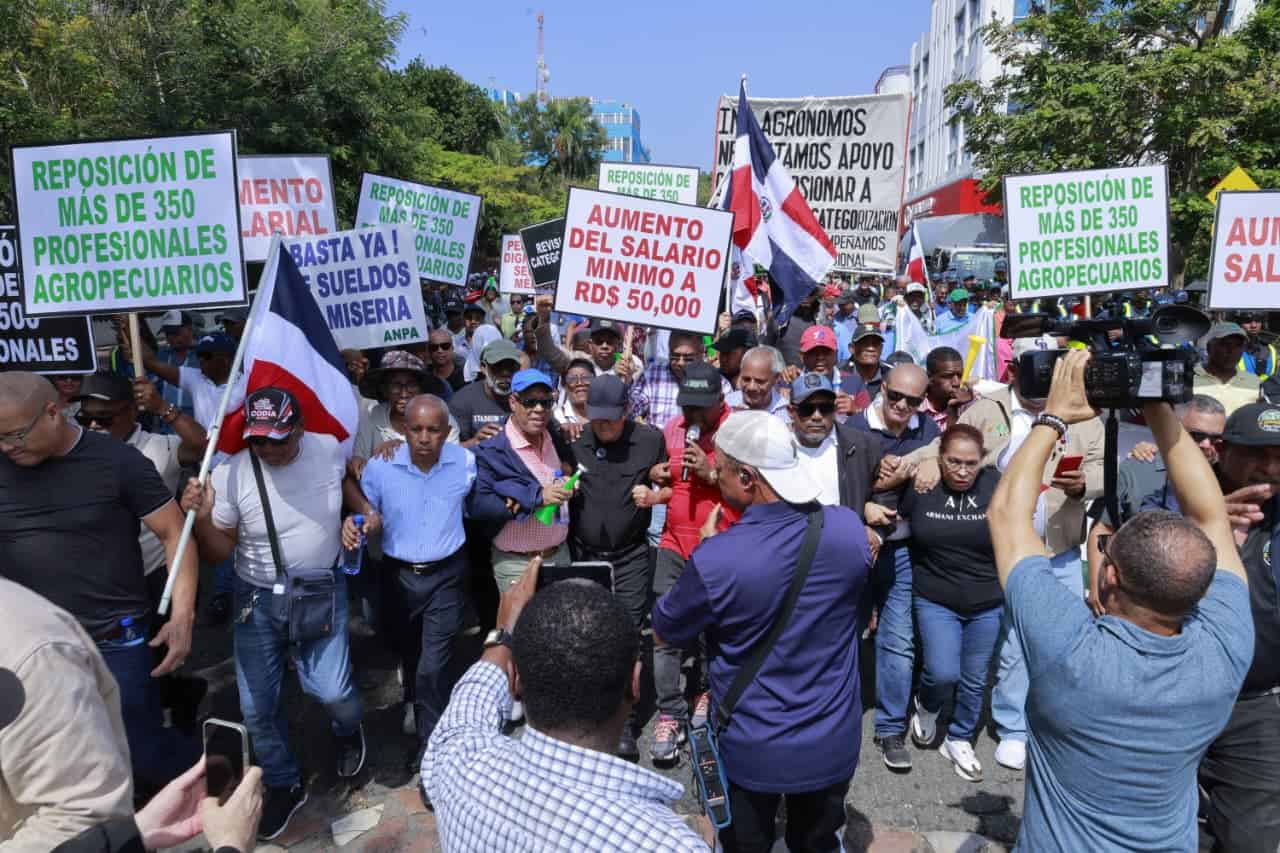 ANPA realiza movilizaci&oacute;n este viernes 24 de julio frente al Palacio Nacional.