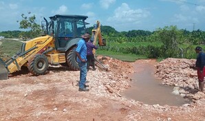 Avería en tubería de 48 pulgadas deja sin agua a sectores de Santo Domingo Este