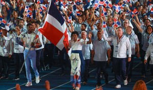 Marileidy y Pinales encabezan la delegaci&oacute;n dominicana en desfile inaugural de los Centroamericanos