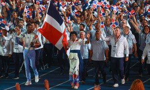 Marileidy y Pinales encabezan la delegaci&oacute;n dominicana en desfile inaugural de los Centroamericanos