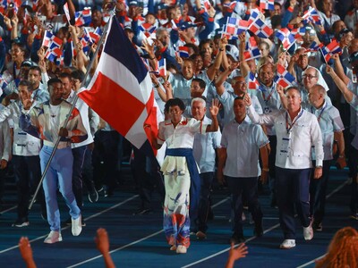 Dominicana encabezó desfile atletas en apertura de JCC