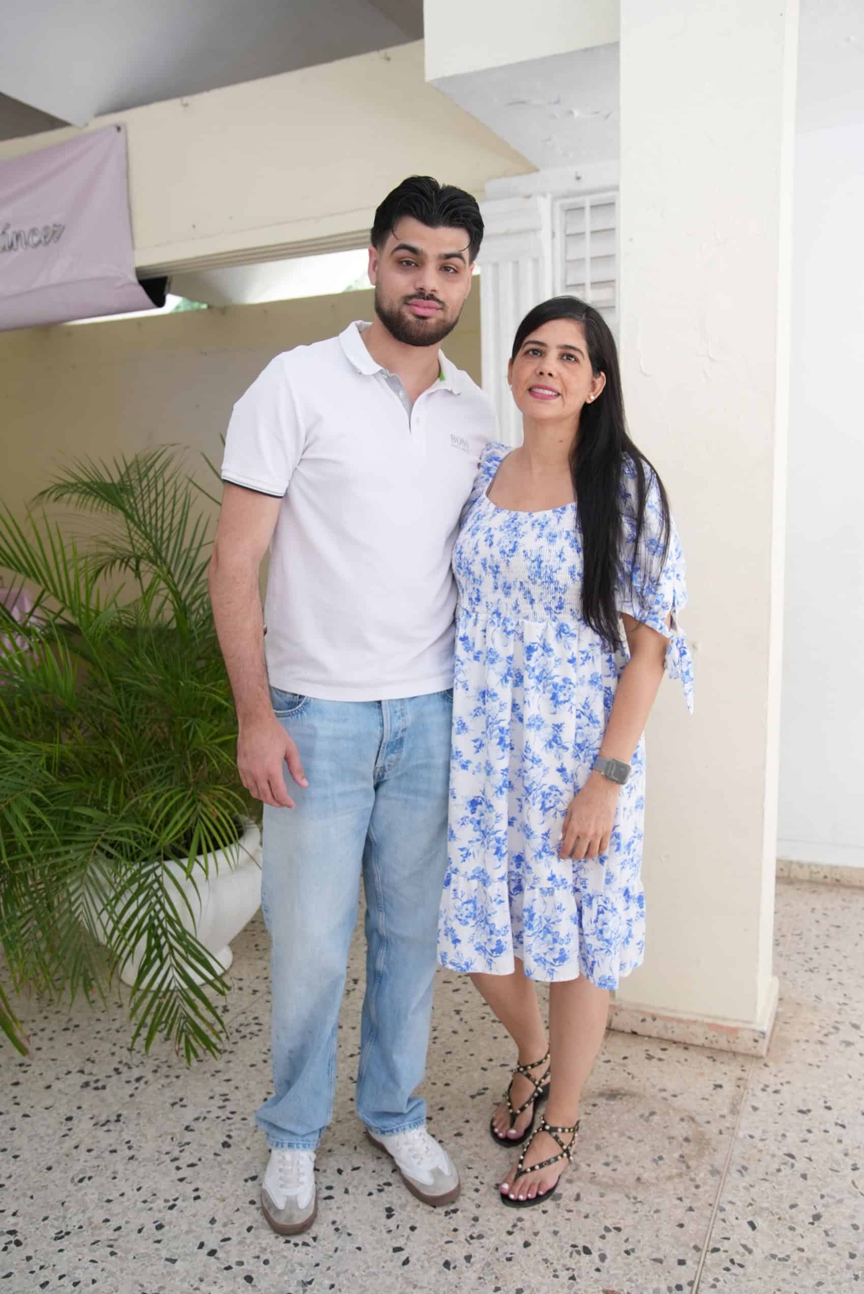 Luis Calderón y Angie Soto.