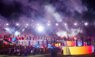 La m&uacute;sica y la tecnolog&iacute;a dan la bienvenida a los Juegos Centroamericanos y del Caribe 2026