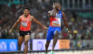 Noah Lyles vuela en los 100 metros e impone la mejor marca mundial del a&ntilde;o
