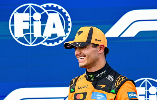 Norris: Es una sensaci&oacute;n fant&aacute;stica volver a estar en la pole