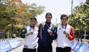 Vargas da primer oro a Colombia en contrarreloj; México se queda con la plata y el bronce