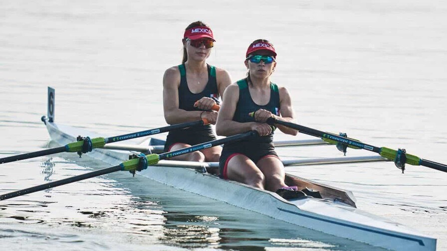 México gana oro en femenino y bronce en masculino en el doble par de remos cortos México gana oro en femenino y bronce en masculino en el doble par de remos cortos