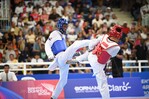 Wilfrido de la Cruz capturó el tercer oro dominicano en taekwondo en los Juegos Centrocaribeños