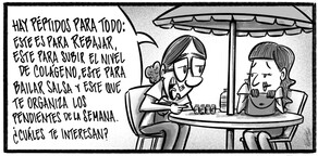 Caricatura de Noticiero Poteleche 27 julio 2026