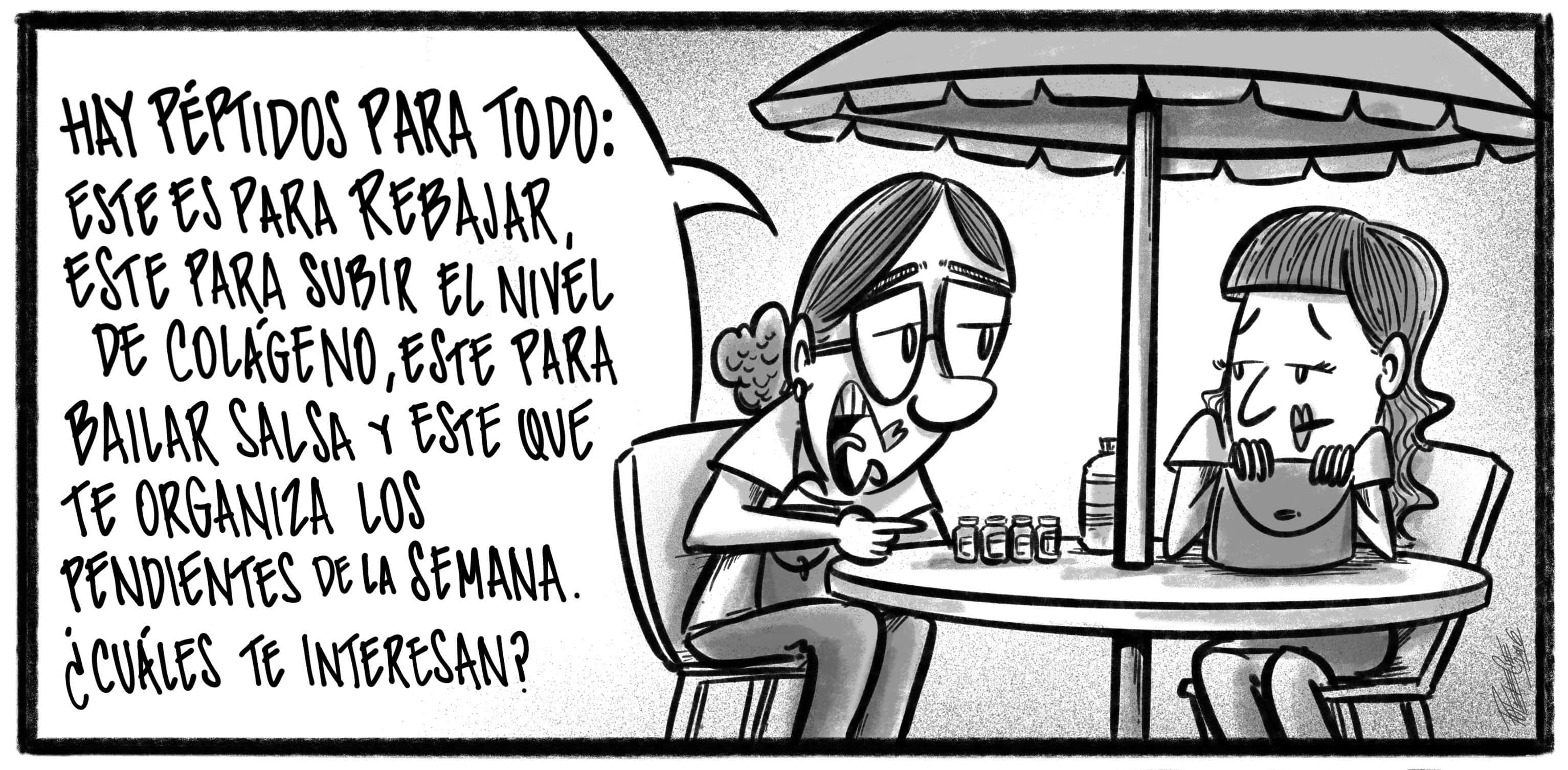 Caricatura de Noticiero Poteleche 27 julio 2026