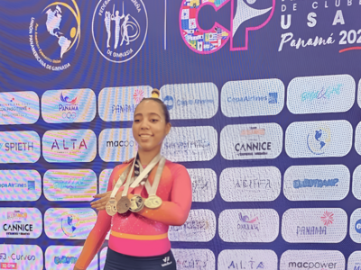Copa Panamericana de Gimnasia: Camila Terrero gana 4 medallas