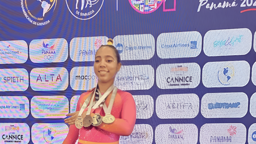 A sus 16 años, Camila Terrero consolida una temporada de oro en la gimnasia artística
