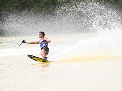 Paolo Pigozzi ganó el oro en esquí náutico y su hermano Andrea plata