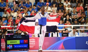 "Promet&iacute; que iba a conseguir el oro": Wilfrido de la Cruz celebra su victoria en taekwondo