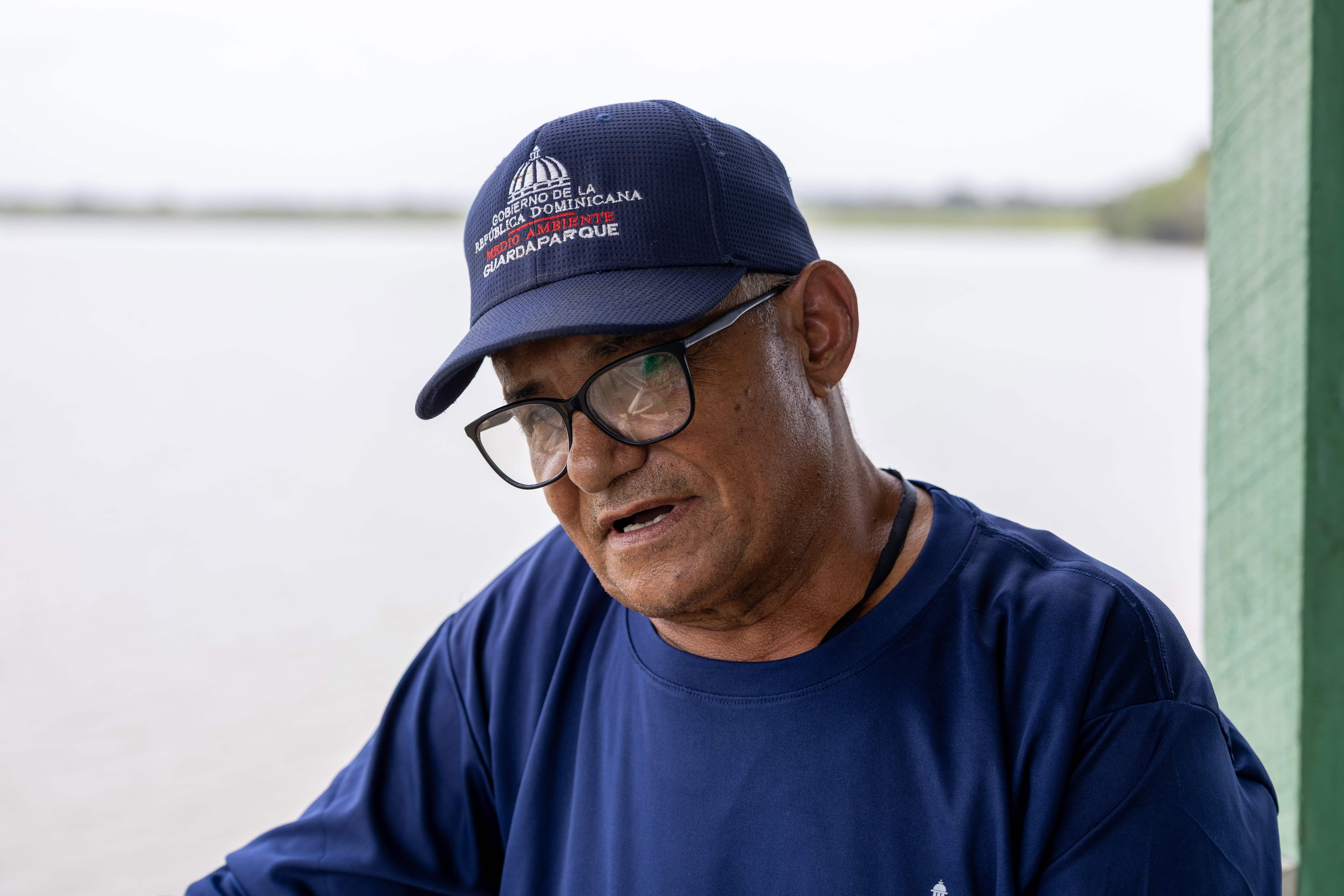 Herminio Pérez, administrador del Refugio de Vida Silvestre Laguna Saladilla.&nbsp;