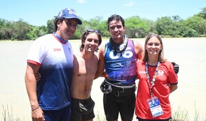 El clan Pigozzi conquista 10 medallas para RD y domina el esquí náutico de Santo Domingo 2026