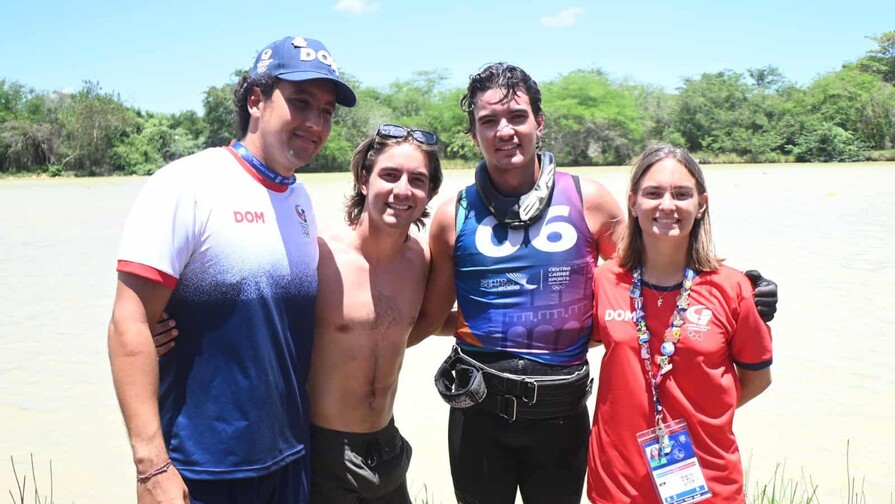 El clan Pigozzi conquista 10 medallas para RD y domina el esquí náutico de Santo Domingo 2026
