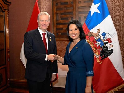 Fujimori y Kast reiteran disposición consolidar diálogo Perú Chile