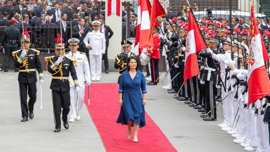 Keiko Fujimori jura como presidenta de Perú para el quinquenio 2026-2031