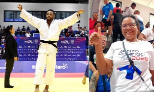 Madre del judoca Robert Florentino, quinto oro de RD: "Cuando &eacute;l est&aacute; ah&iacute;, siento que soy yo"