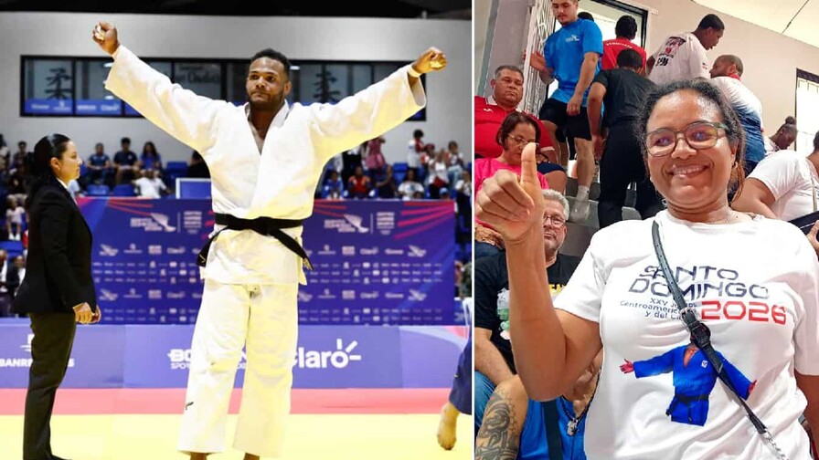 Madre del judoca Robert Florentino, quinto oro de RD: “Cuando él está ahí, siento que soy yo”