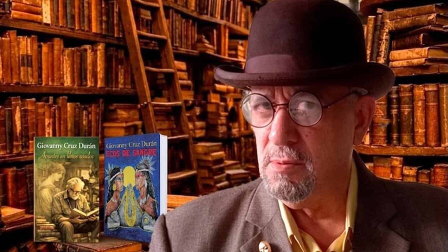 Giovanny Cruz Durán presenta dos nuevas obras literarias en Cuesta Libros