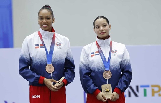 Rep&uacute;blica Dominicana conquista dos bronces en gimnasia trampol&iacute;n en los Centroamericanos