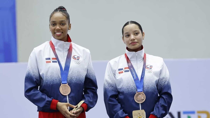 República Dominicana conquista dos bronces en gimnasia trampolín en los Centroamericanos