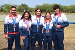 Esquí náutico sigue indetenible: Robert y Andrea Pigozzi se reparten oro y plata