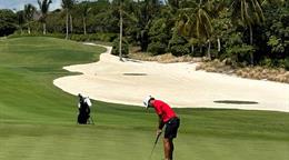 Willy Pumarol Jr. logra primera medalla dominicana en golf de los JCC