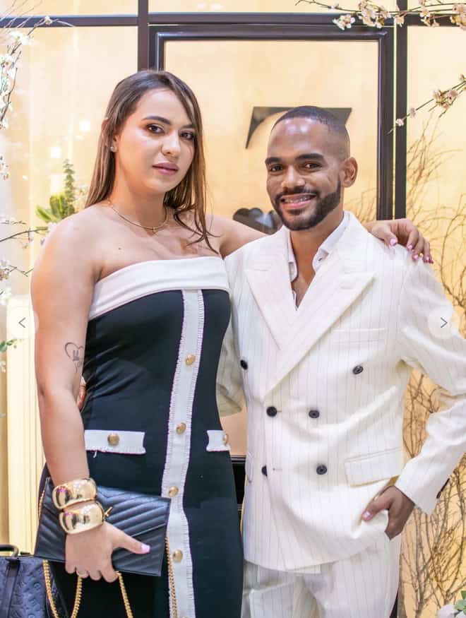 Franchesca Rosario y Eddy Santiago