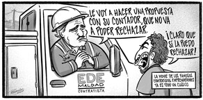 Caricatura de Noticiero Poteleche 30 julio 2026