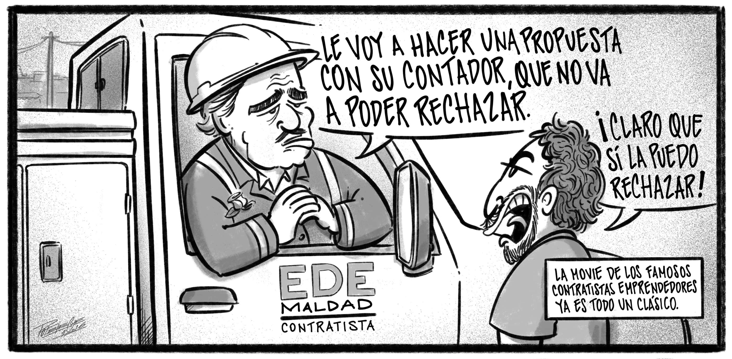 Caricatura de Noticiero Poteleche 30 julio 2026