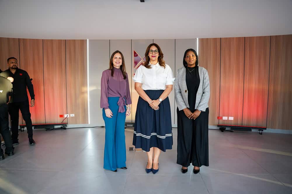 Claudia Jorge, Julia Pichardo y Claudia Jorge.