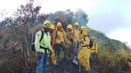 Reportan control de incendio en el Parque Nacional Monta&ntilde;a La Humeadora