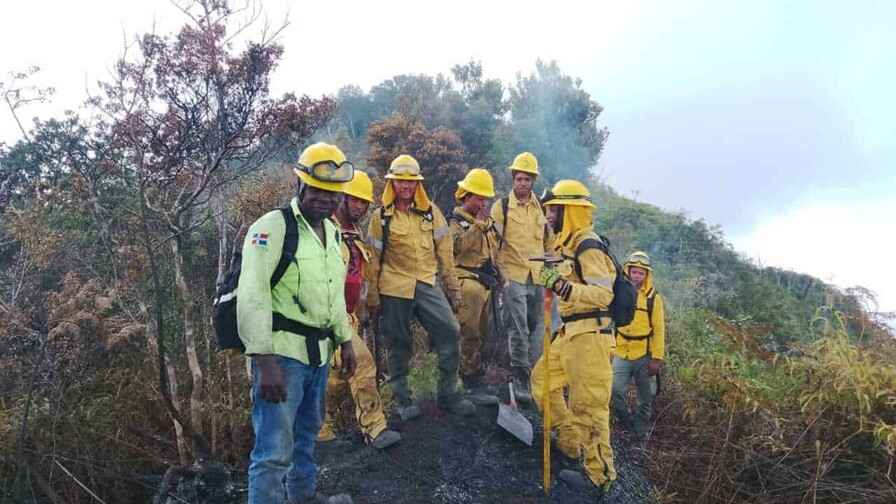 Reportan control de incendio en el Parque Nacional Montaña La Humeadora Reportan control de incendio en el Parque Nacional Montaña La Humeadora