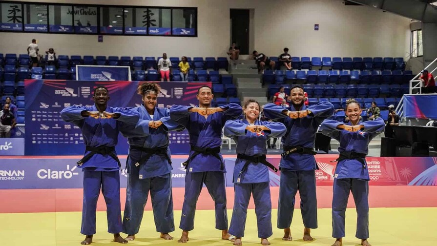 Judo aporta el 25% de las medallas de RD en los JCC 2026