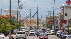 La ETED refuerza l&iacute;nea de transmisi&oacute;n el&eacute;ctrica en Puerto Plata para fortalecer el servicio