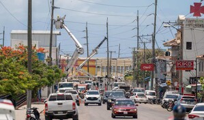 La ETED refuerza l&iacute;nea de transmisi&oacute;n el&eacute;ctrica en Puerto Plata para fortalecer el servicio
