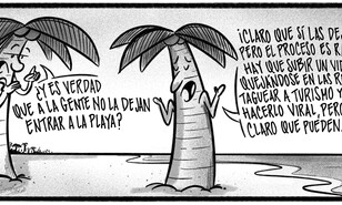 Caricatura de Noticiero Poteleche 31 julio 2026